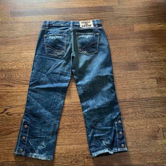 NWT People 4 Peace Crop Jeans - Picture 13 of 14